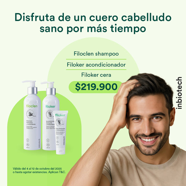 Filoker acondicionador + Filoclen shampoo + Filoker Cera